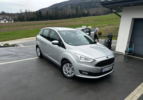 Ford C-MAX cena 44900 przebieg: 173801, rok produkcji 2018 z Skępe małe 704